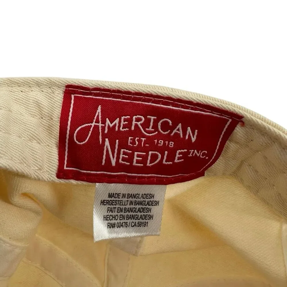 Antropologie American Needle The Wanderlust Paris Baseball Cap OS Cream Navy NWT - Picture 8 of 8